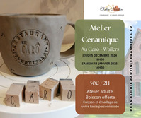 Atelier Céramique au Carô