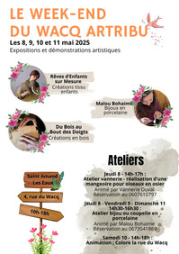 Exposition au Wacq Artribu
