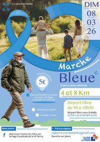 Marche bleue contre le cancer