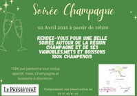 Le Presbytère : Soirée Champagne