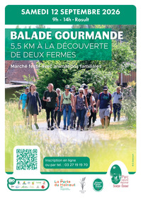 Balade gourmande et marché festif à Rosult