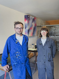 Rencontre avec Félix Bisiaux et Audrey Carpentier (Adley) - Artisans sérigraphe