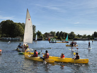 Activités nautiques au Bassin-Rond de Bouchain