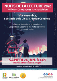 |Nuits de la Lecture| Tous ensemble – Spectacle de contes