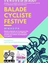 Balade cycliste festive