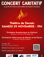 Concert caritatif pour l’Œuvre des Pupilles des Sapeurs-Pompiers de France