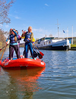 Activités nautiques au Port fluvial de La Porte du Hainaut
