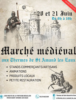 Marché médiéval aux Thermes
