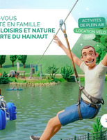 Activités de loisirs au Parc Loisirs et Nature de La Porte du Hainaut