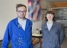 Rencontre avec Félix Bisiaux et Audrey Carpentier (Adley) - Artisans sérigraphe - Saint-Amand-les-Eaux