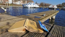 Lecture en musique au Port fluvial