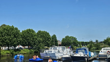 Activités nautiques au Port fluvial de La Porte du Hainaut