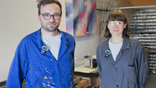 Rencontre avec Félix Bisiaux et Audrey Carpentier (Adley) - Artisans sérigraphe